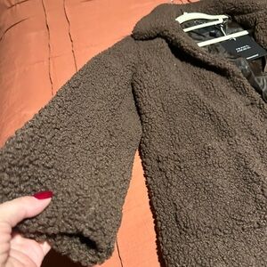 Brown Teddy Coat